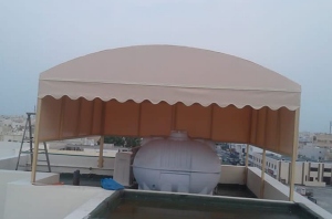 مظلات تغطيه خزانات مياه الاسطح في الرياض